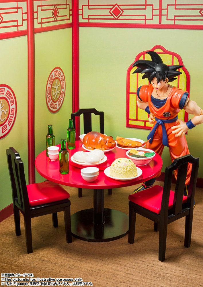 BANDAI - Dragon Ball Z S.H. Figuarts Action Figure Accessories Son Gokou's Harahachibunme Set 20 cm - Image 3