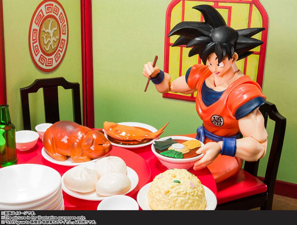 BANDAI - Dragon Ball Z S.H. Figuarts Action Figure Accessories Son Gokou's Harahachibunme Set 20 cm - Image 6
