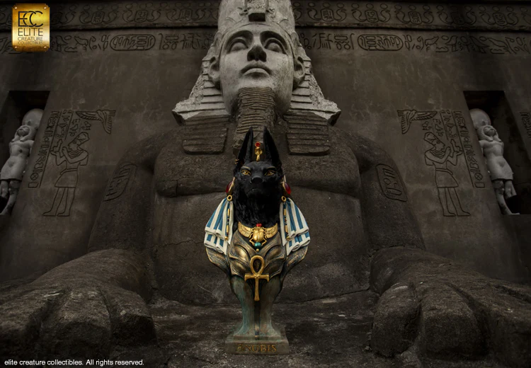 ELITE CREATURE - Anubis Life-Size Bust by Miyo Nakamura - Image 14