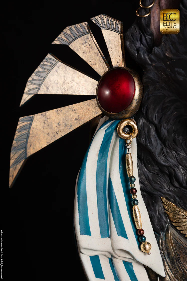 ELITE CREATURE - Anubis Life-Size Bust by Miyo Nakamura - Image 17