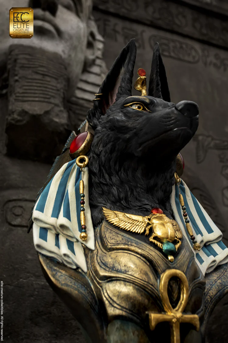 ELITE CREATURE - Anubis Life-Size Bust by Miyo Nakamura - Image 20