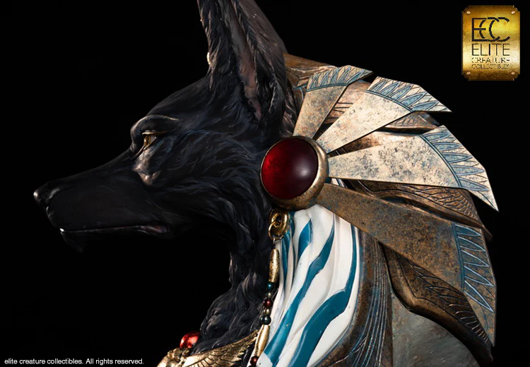 ELITE CREATURE - Anubis Life-Size Bust by Miyo Nakamura - Image 22