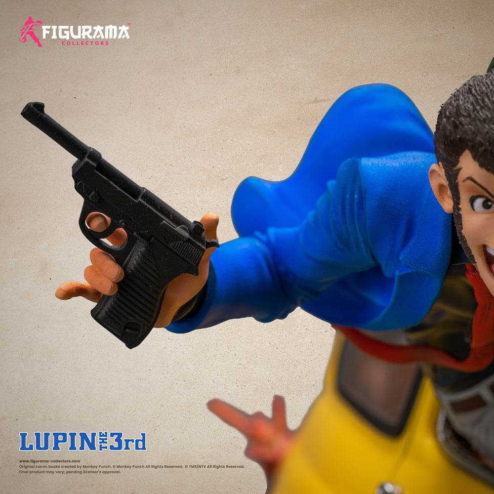 FIGURAMA - Lupin III Elite Diorama Statue 1/8 Lupin, Jigen & Fujiko - Image 16