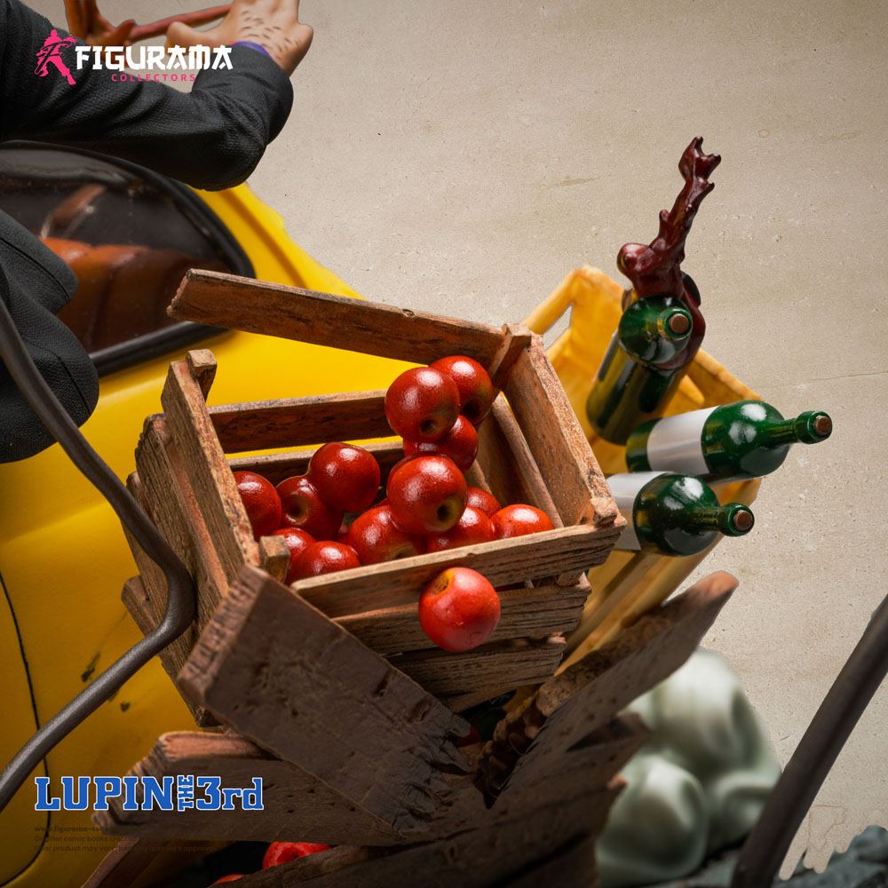 FIGURAMA - Lupin III Elite Diorama Statue 1/8 Lupin, Jigen & Fujiko - Image 8