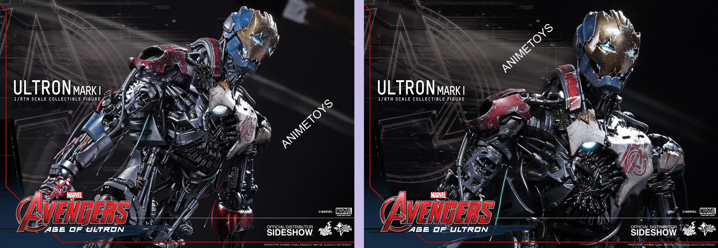 HOT TOYS - Marvel - Avengers Age of Ultron - Ultron Mark 1 - Movie Masterpiece 1:6 Action Doll MMS292 - Image 3