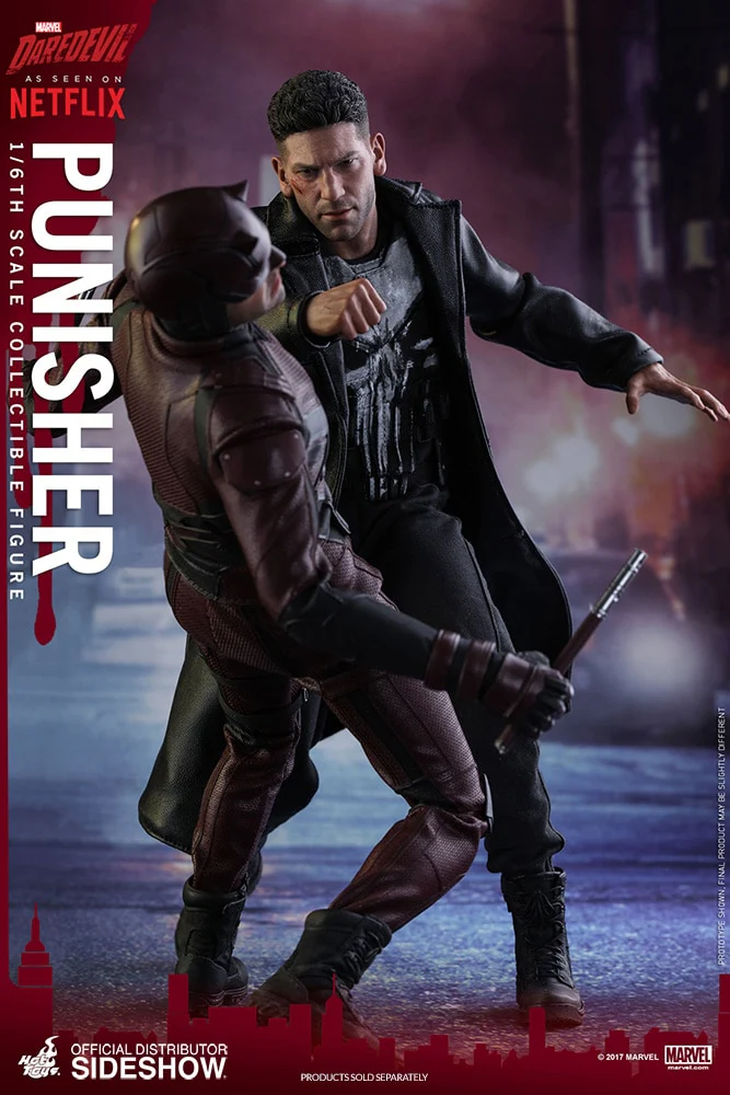 HOT TOYS - Marvel - Daredevil (Netflix) - Punisher 1:6 Action Doll - Image 11