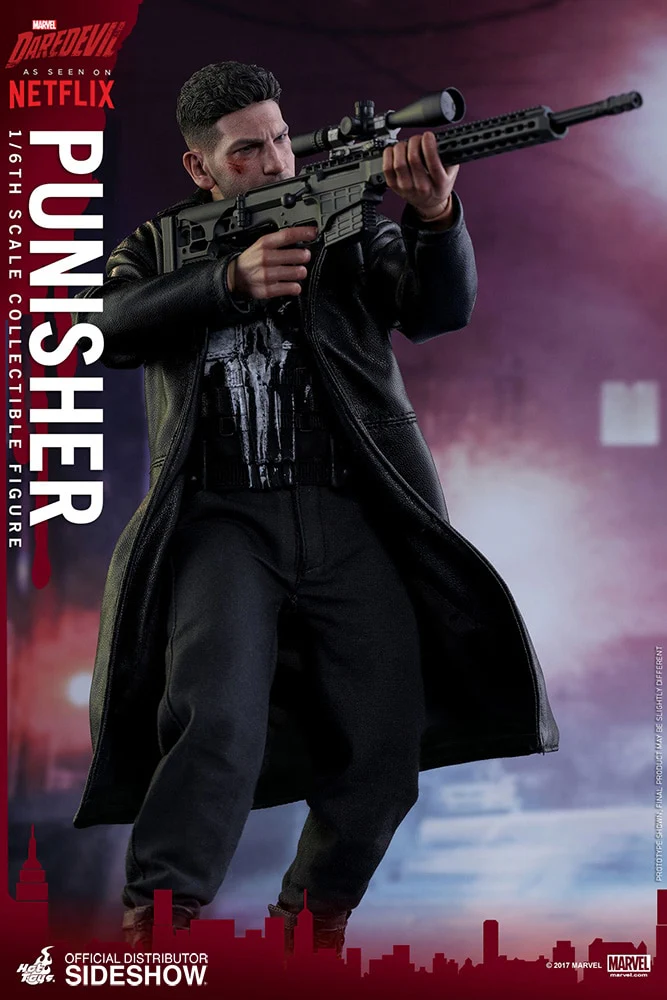 HOT TOYS - Marvel - Daredevil (Netflix) - Punisher 1:6 Action Doll - Image 13