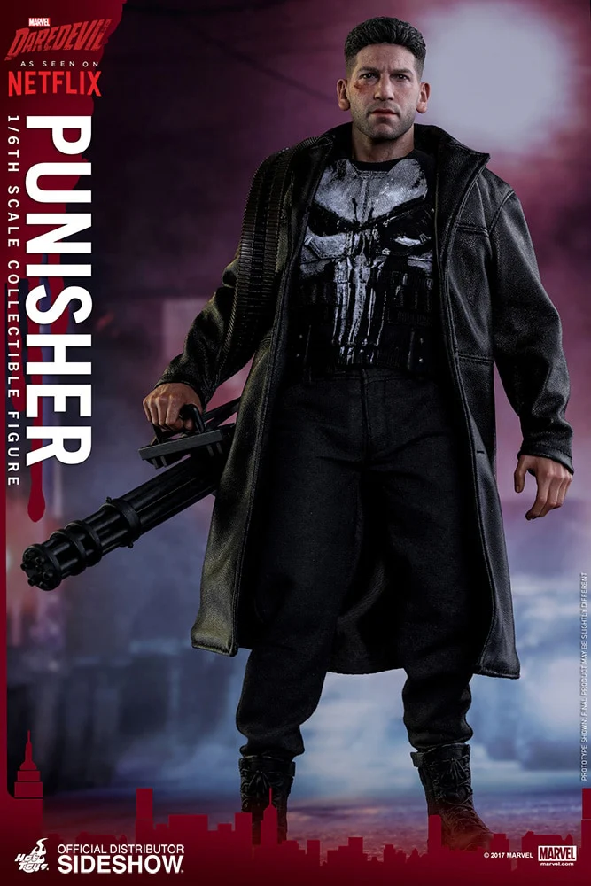HOT TOYS - Marvel - Daredevil (Netflix) - Punisher 1:6 Action Doll - Image 14
