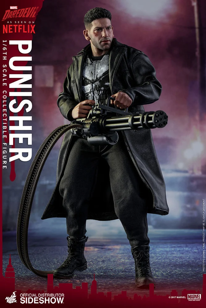HOT TOYS - Marvel - Daredevil (Netflix) - Punisher 1:6 Action Doll - Image 15