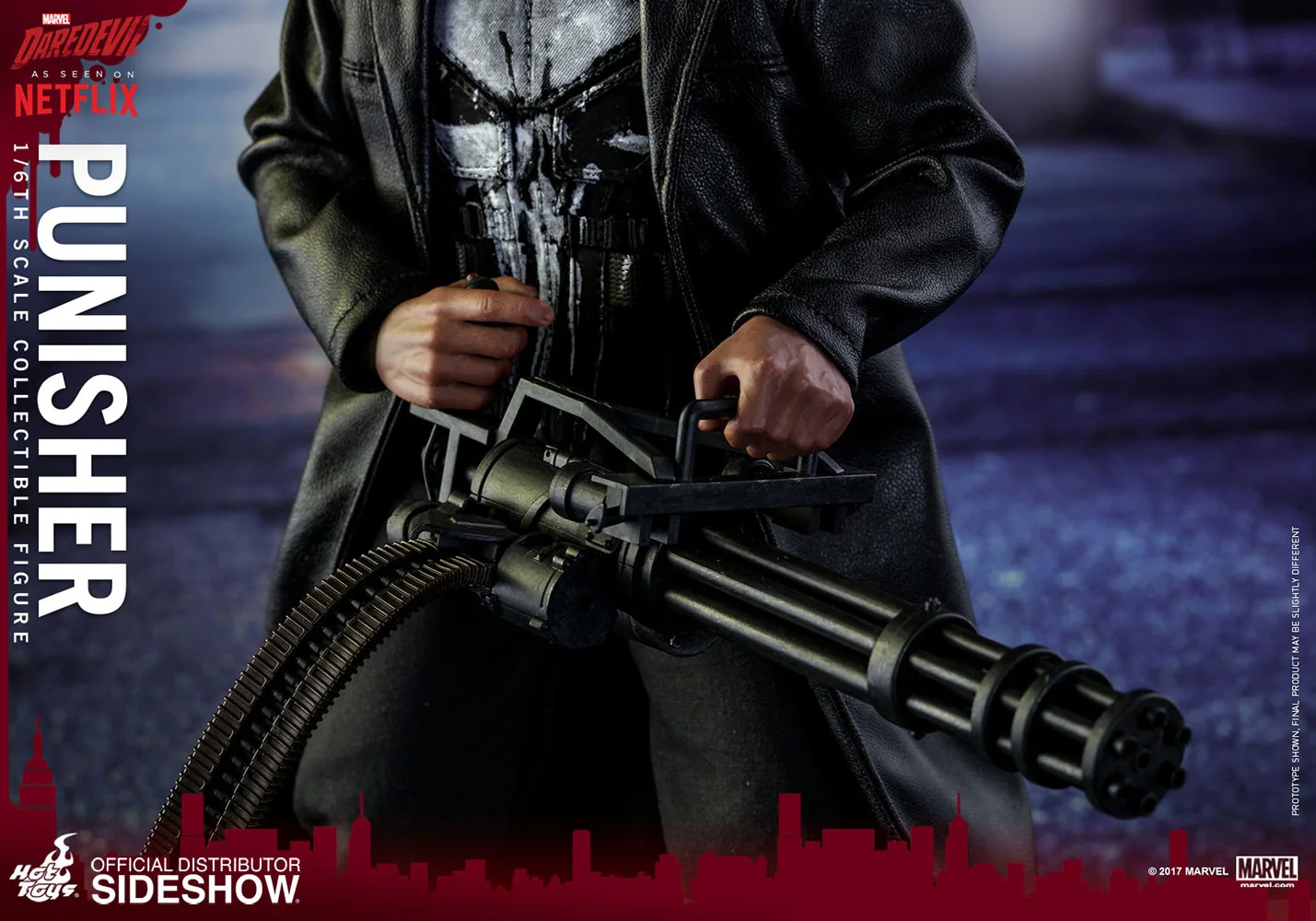 HOT TOYS - Marvel - Daredevil (Netflix) - Punisher 1:6 Action Doll - Image 3