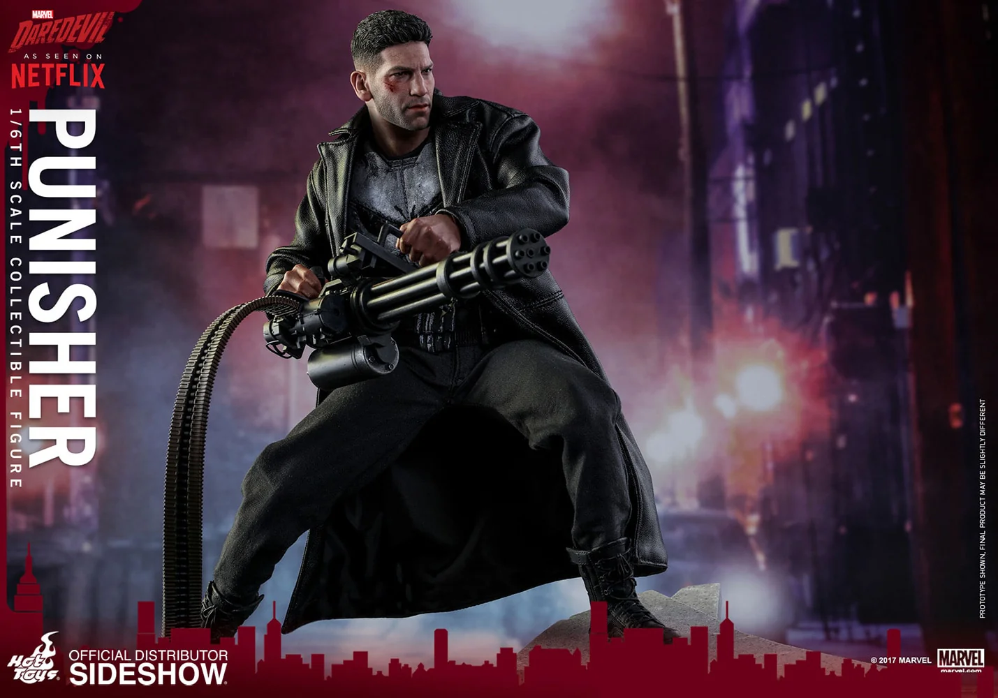 HOT TOYS - Marvel - Daredevil (Netflix) - Punisher 1:6 Action Doll - Image 5