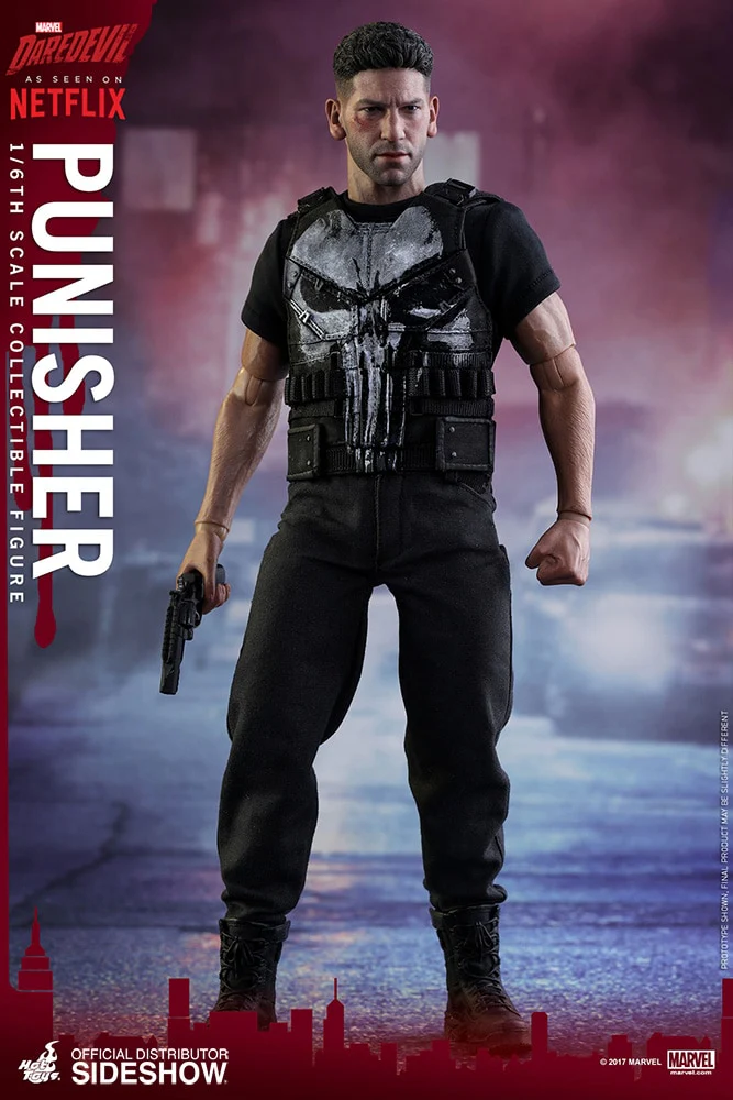 HOT TOYS - Marvel - Daredevil (Netflix) - Punisher 1:6 Action Doll - Image 9