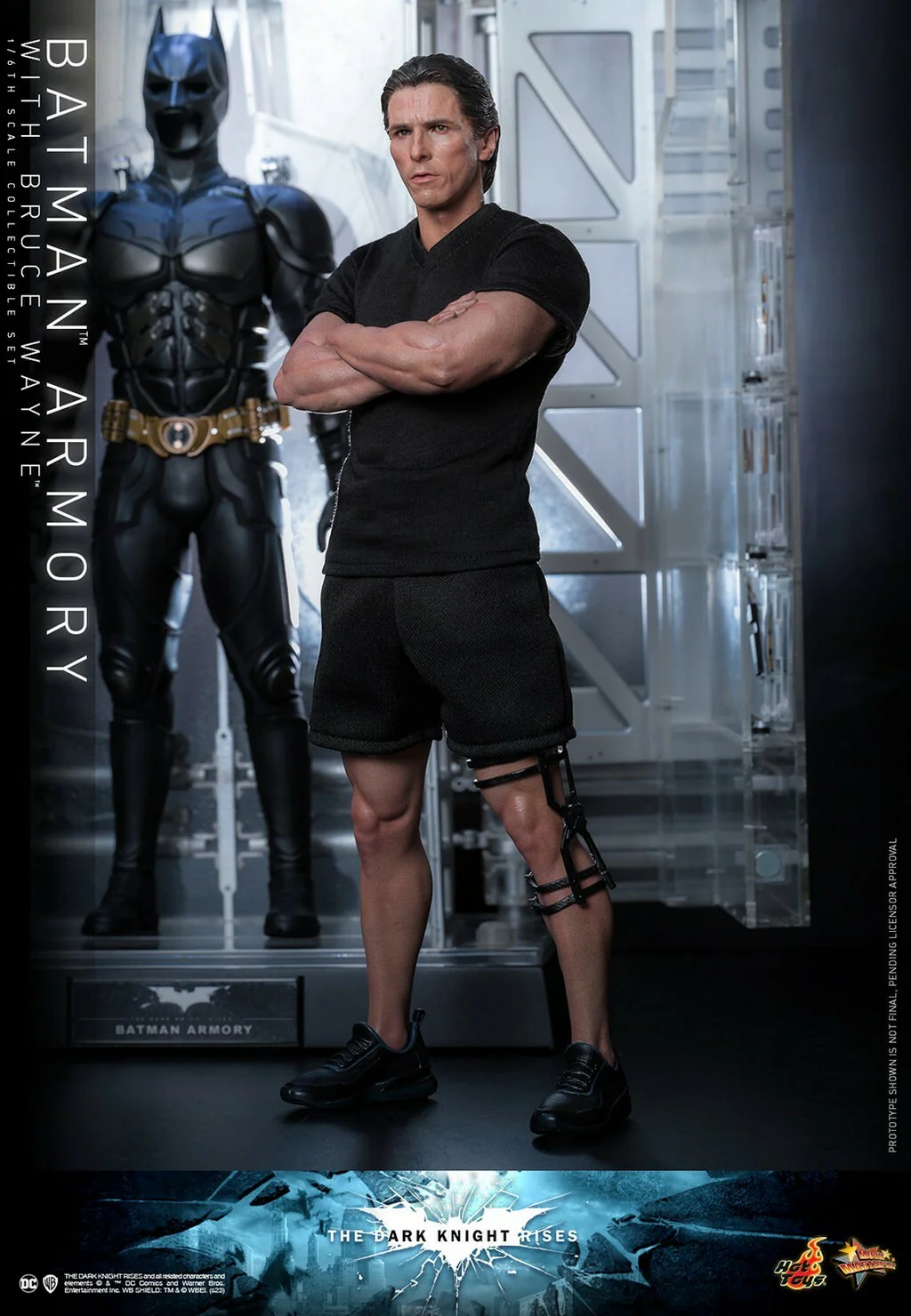 HOT TOYS - Dc Comics - Batman Armory with Bruce Wayne 1:6 Action Doll Set  MMS702 - Image 18