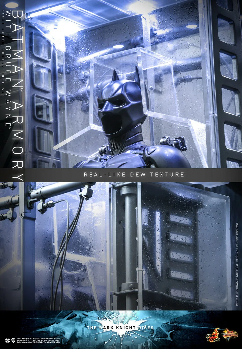 HOT TOYS - Dc Comics - Batman Armory with Bruce Wayne 1:6 Action Doll Set  MMS702 - Image 8