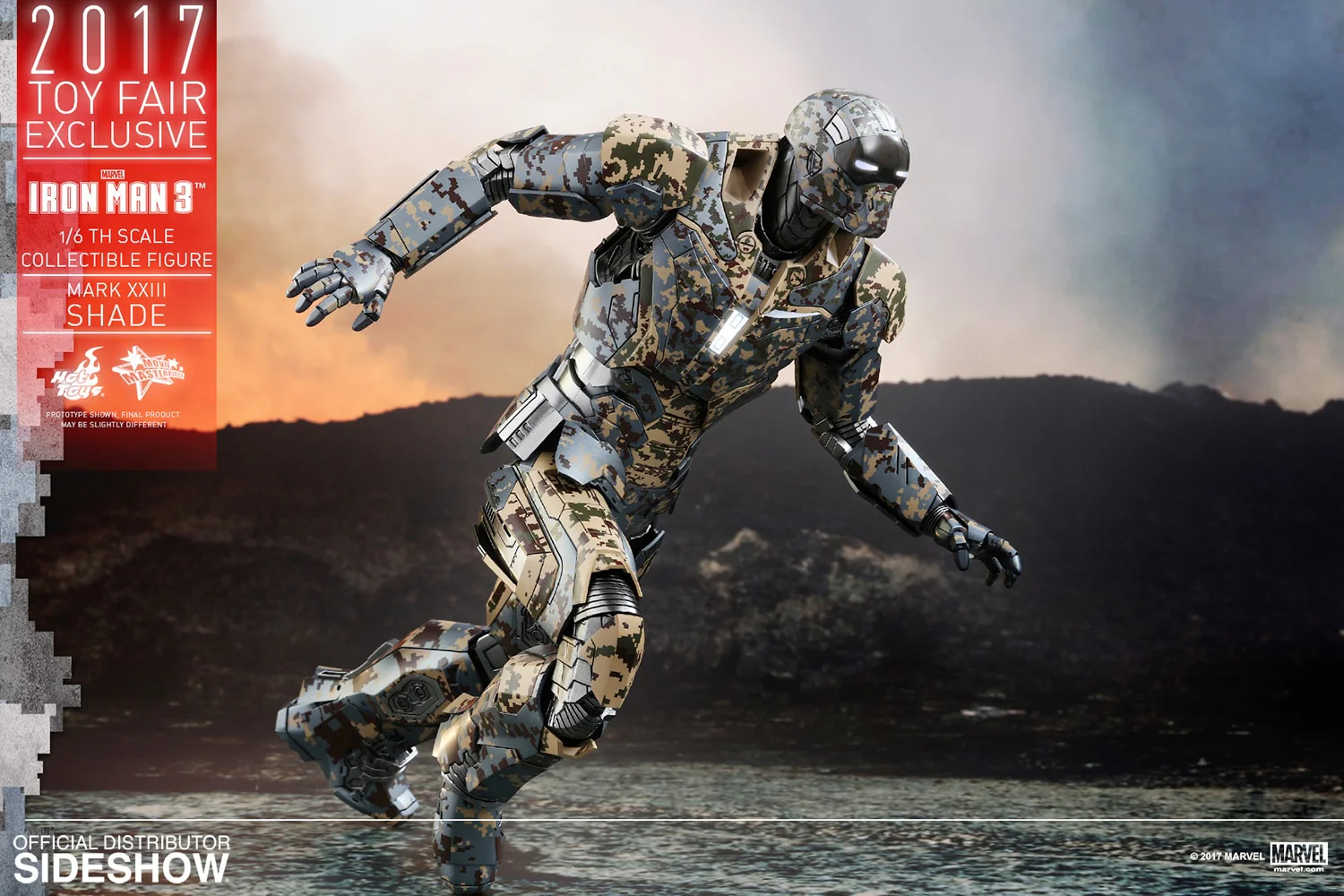 HOT TOYS - Marvel - Iron Man 3 - Iron Man Mark XXIII - Shades - Toy Fair EXCLUSIVE 2017 - Movie Masterpiece 1:6 Action Doll MMS415 - Image 3