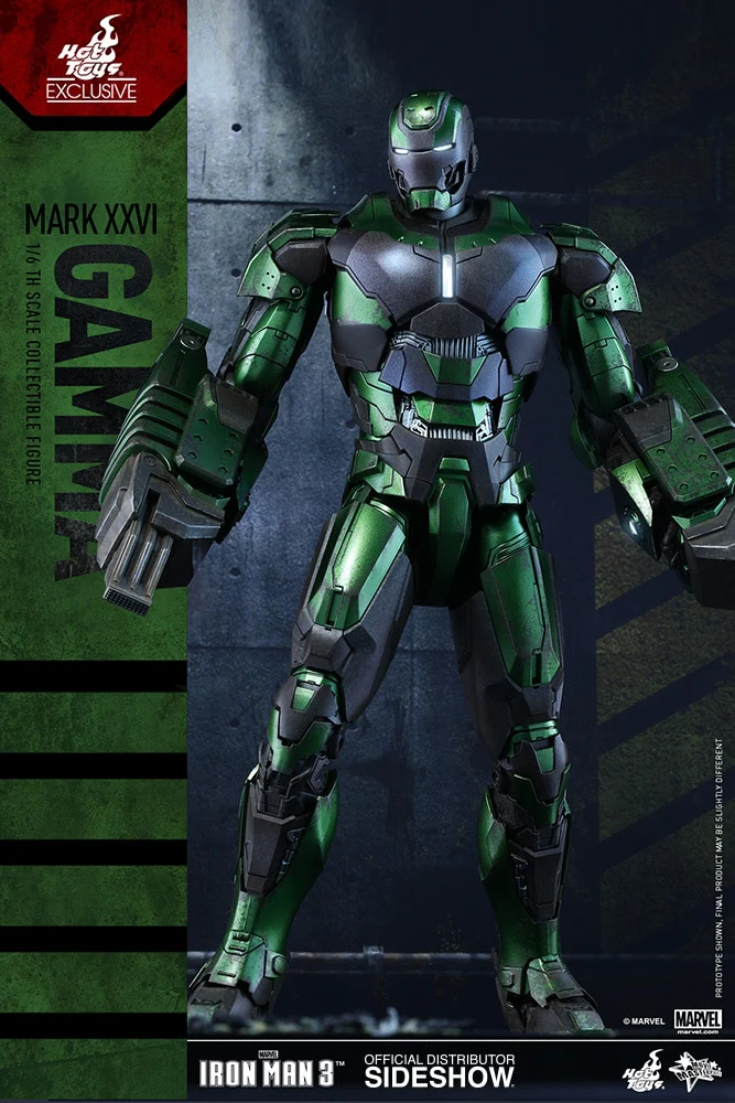 HOT TOYS - Marvel - Iron Man 3 - Iron Man Mark XXVI - Gamma - Movie Masterpiece 1:6 Action Doll EXCLUSIVE - Image 10
