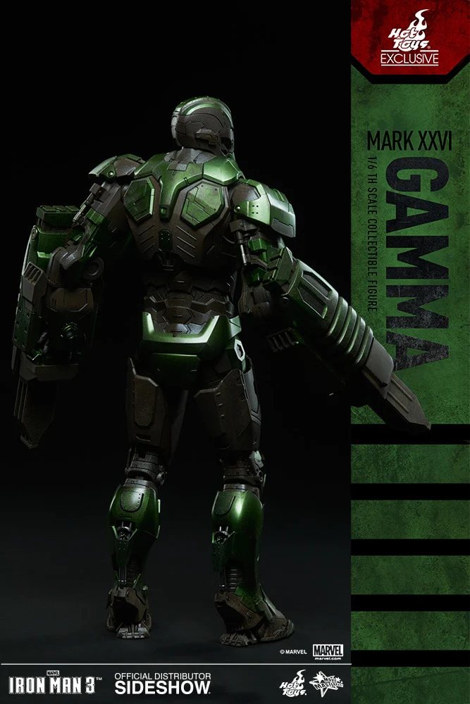 HOT TOYS - Marvel - Iron Man 3 - Iron Man Mark XXVI - Gamma - Movie Masterpiece 1:6 Action Doll EXCLUSIVE - Image 8