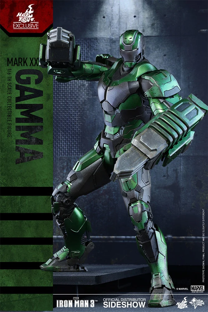 HOT TOYS - Marvel - Iron Man 3 - Iron Man Mark XXVI - Gamma - Movie Masterpiece 1:6 Action Doll EXCLUSIVE - Image 9