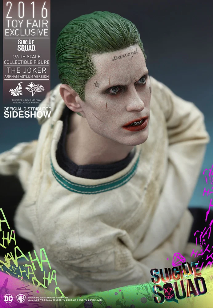 HOT TOYS - Dc Comics - Suicide Squad - The Joker (Arkham Asylum Ver) 2016 Toy Fair EXCLUSIVE - Movie Masterpiece 1:6 Action Doll - Image 5