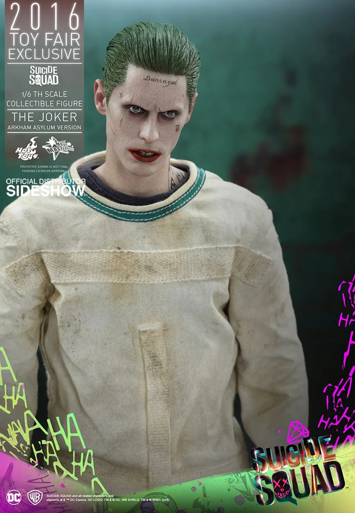 HOT TOYS - Dc Comics - Suicide Squad - The Joker (Arkham Asylum Ver) 2016 Toy Fair EXCLUSIVE - Movie Masterpiece 1:6 Action Doll - Image 6