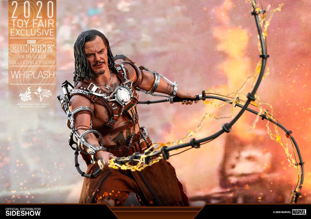 HOT TOYS - Marvel - Iron Man 2 Movie Masterpiece 1:6 Action Doll Whiplash 2020 Toy Fair EXCLUSIVE MMS569 - Image 4
