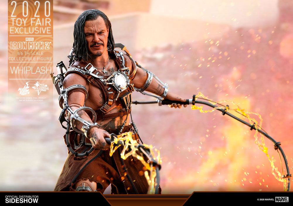HOT TOYS - Marvel - Iron Man 2 Movie Masterpiece 1:6 Action Doll Whiplash 2020 Toy Fair EXCLUSIVE MMS569 - Image 5