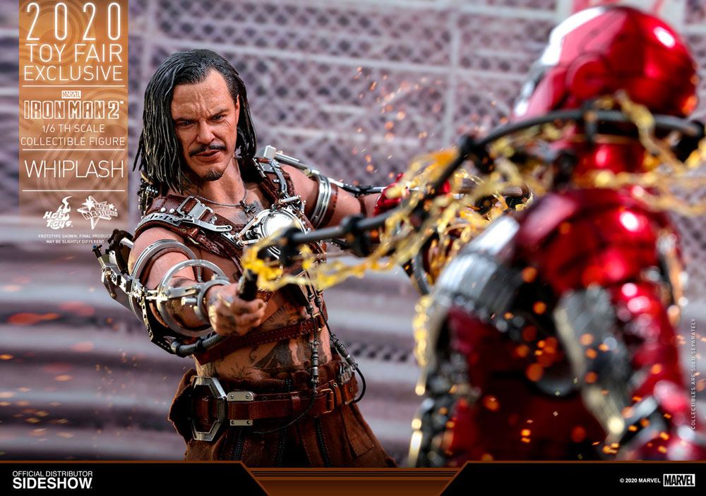 HOT TOYS - Marvel - Iron Man 2 Movie Masterpiece 1:6 Action Doll Whiplash 2020 Toy Fair EXCLUSIVE MMS569 - Image 6