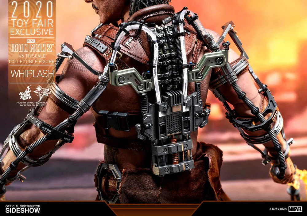 HOT TOYS - Marvel - Iron Man 2 Movie Masterpiece 1:6 Action Doll Whiplash 2020 Toy Fair EXCLUSIVE MMS569 - Image 8