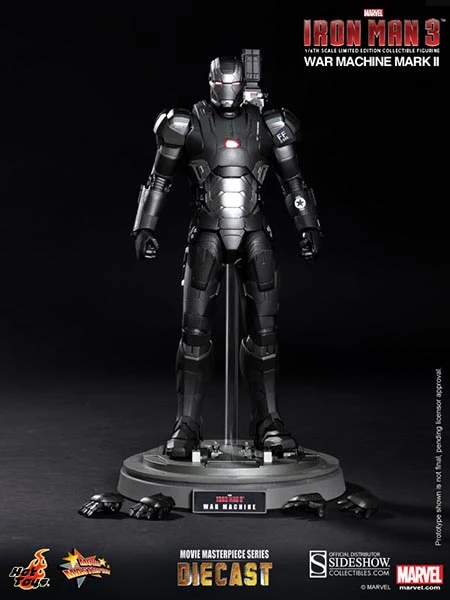 HOT TOYS - Marvel - Iron Man 3 - War Machine Mark II - Die Cast  MMS198D03 - Image 4