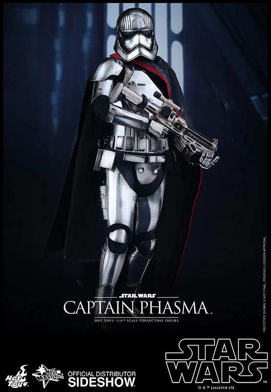 HOT TOYS - Star Wars - Episode VII The Force Awakens - Captain Phasma - Movie Masterpiece 1:6 Action Doll MMS328 - Image 12