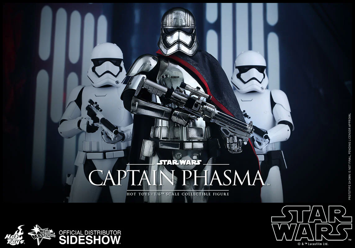 HOT TOYS - Star Wars - Episode VII The Force Awakens - Captain Phasma - Movie Masterpiece 1:6 Action Doll MMS328 - Image 13