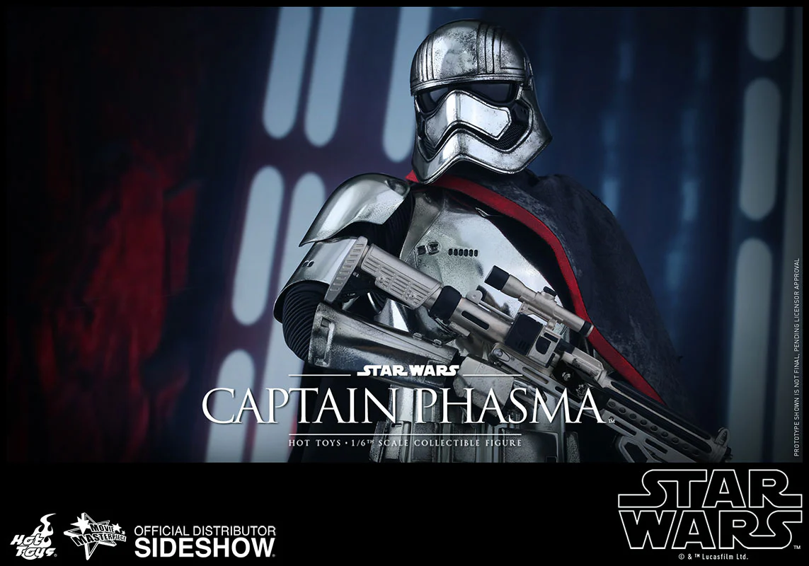 HOT TOYS - Star Wars - Episode VII The Force Awakens - Captain Phasma - Movie Masterpiece 1:6 Action Doll MMS328 - Image 4