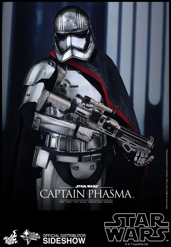 HOT TOYS - Star Wars - Episode VII The Force Awakens - Captain Phasma - Movie Masterpiece 1:6 Action Doll MMS328 - Image 6
