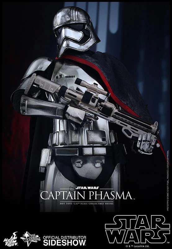 HOT TOYS - Star Wars - Episode VII The Force Awakens - Captain Phasma - Movie Masterpiece 1:6 Action Doll MMS328 - Image 7