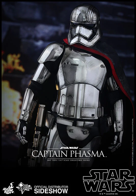 HOT TOYS - Star Wars - Episode VII The Force Awakens - Captain Phasma - Movie Masterpiece 1:6 Action Doll MMS328 - Image 8