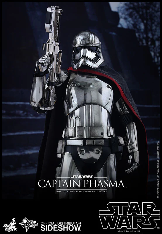 HOT TOYS - Star Wars - Episode VII The Force Awakens - Captain Phasma - Movie Masterpiece 1:6 Action Doll MMS328 - Image 9