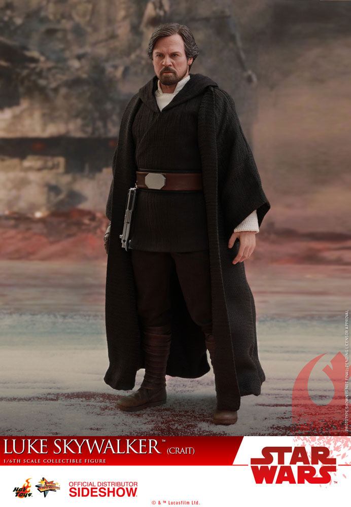 HOT TOYS - Star Wars - Episode VIII The Last Jedi - Luke Skywalker Crait - Movie Masterpiece 1:6 Action Doll MMS507 - Image 5