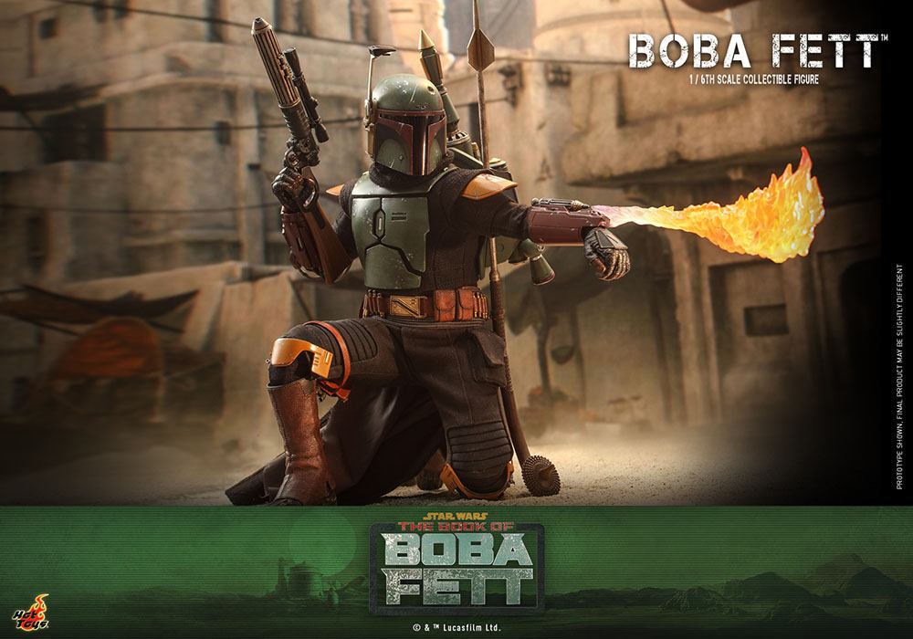 HOT TOYS - Star Wars The Book of Boba Fett 1:6 Action Doll Boba Fett  TMS078 - Image 6