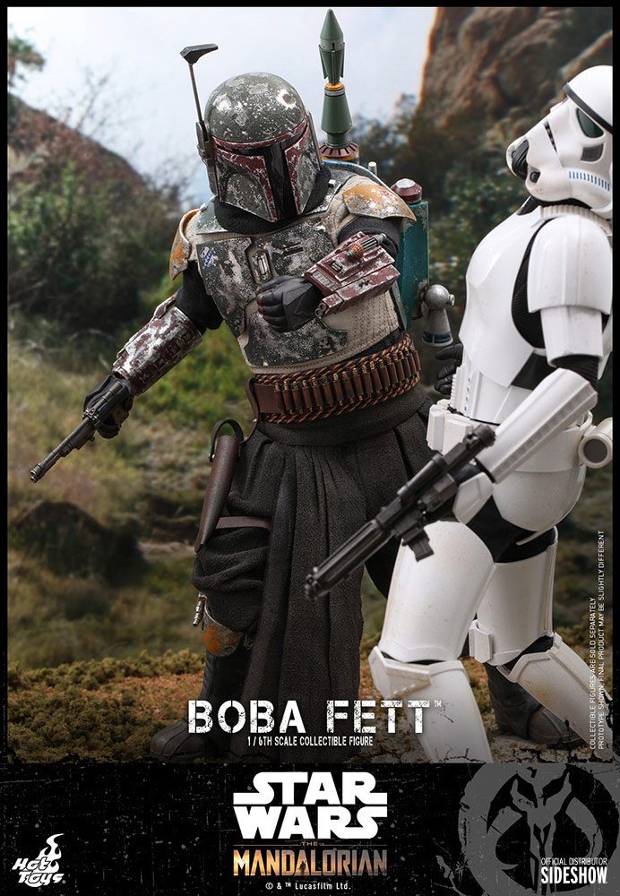 OFFERTA HOT TOYS - Star Wars The Mandalorian 1:6 Action Doll Boba Fett TMS033 - Image 4