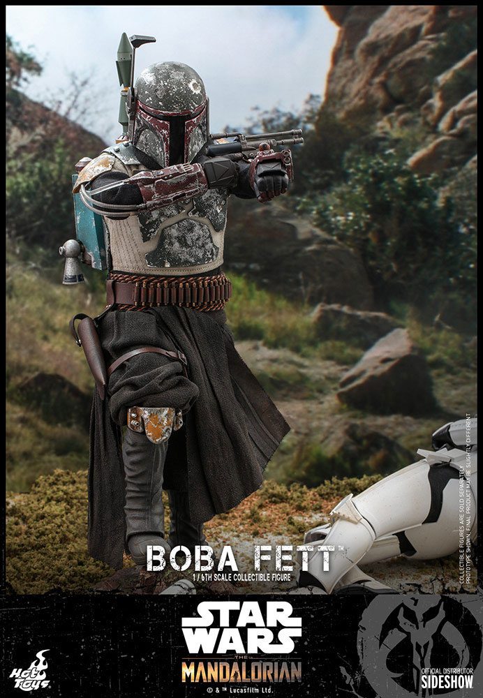 OFFERTA HOT TOYS - Star Wars The Mandalorian 1:6 Action Doll Boba Fett TMS033 - Image 6