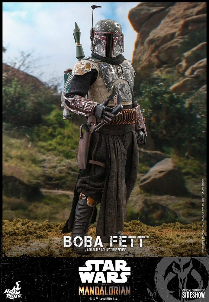OFFERTA HOT TOYS - Star Wars The Mandalorian 1:6 Action Doll Boba Fett TMS033 - Image 9