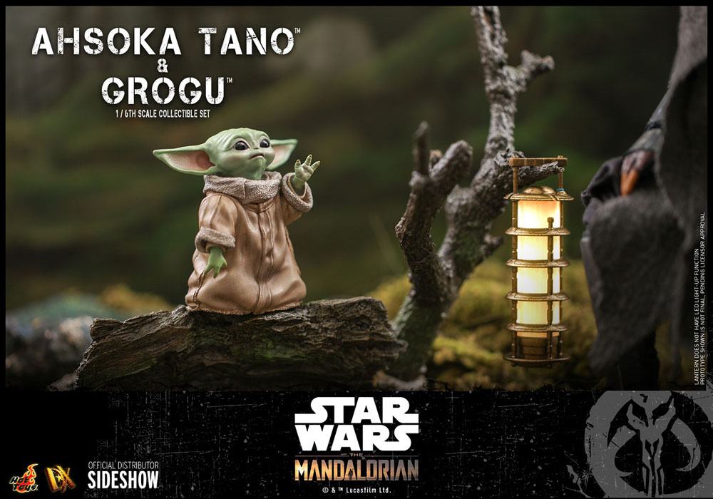 HOT TOYS - Star Wars The Mandalorian 1:6 Action Doll 2 Pack Ahsoka Tano & Grogu  DX21 - Image 21