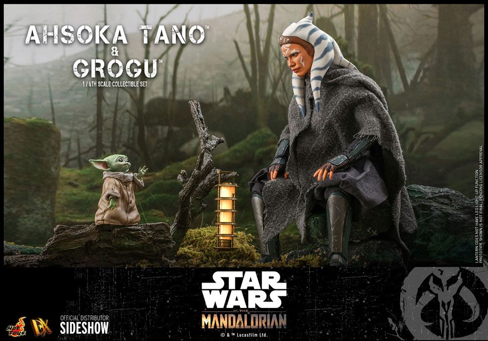 HOT TOYS - Star Wars The Mandalorian 1:6 Action Doll 2 Pack Ahsoka Tano & Grogu  DX21 - Image 23