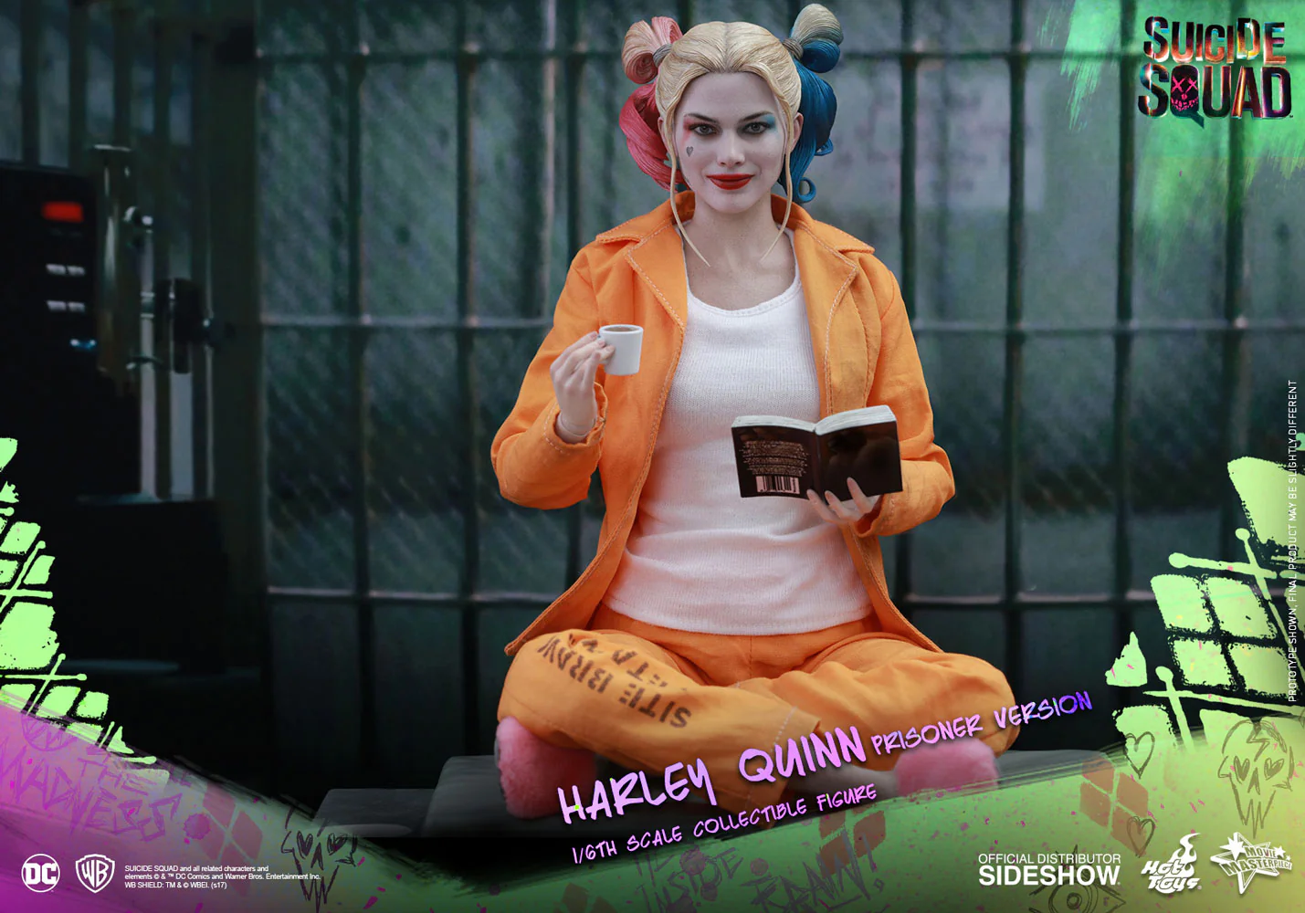 HOT TOYS - Dc Comics - Suicide Squad - Harley Quinn (Prisoner Ver) - Movie Masterpiece 1:6 Action Doll - Image 5