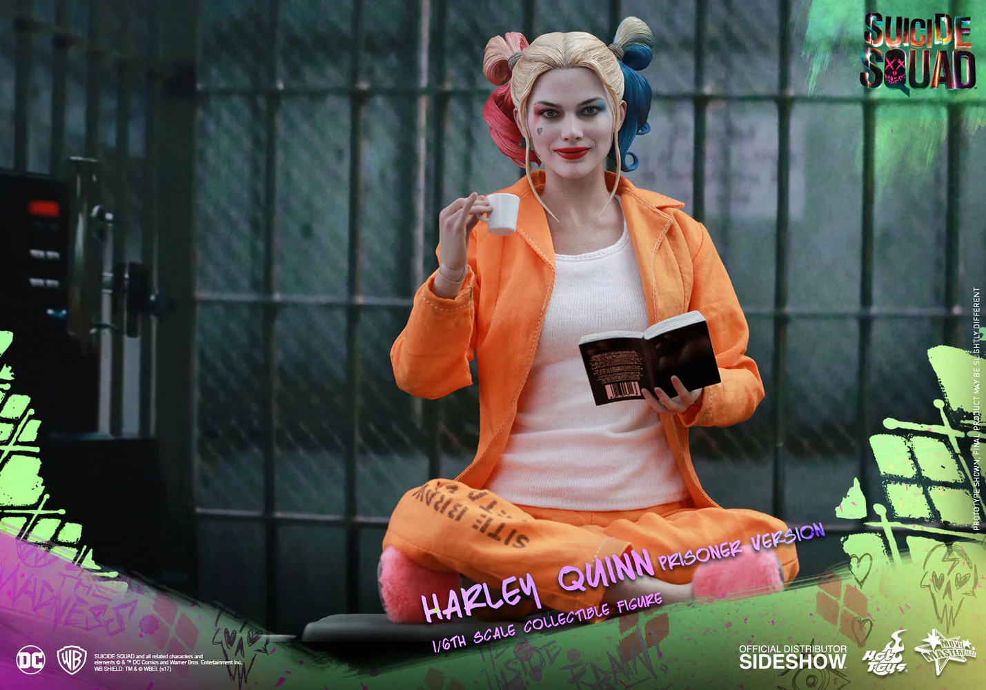 HOT TOYS - Dc Comics - Suicide Squad - Harley Quinn (Prisoner Ver) - Movie Masterpiece 1:6 Action Doll - Image 6