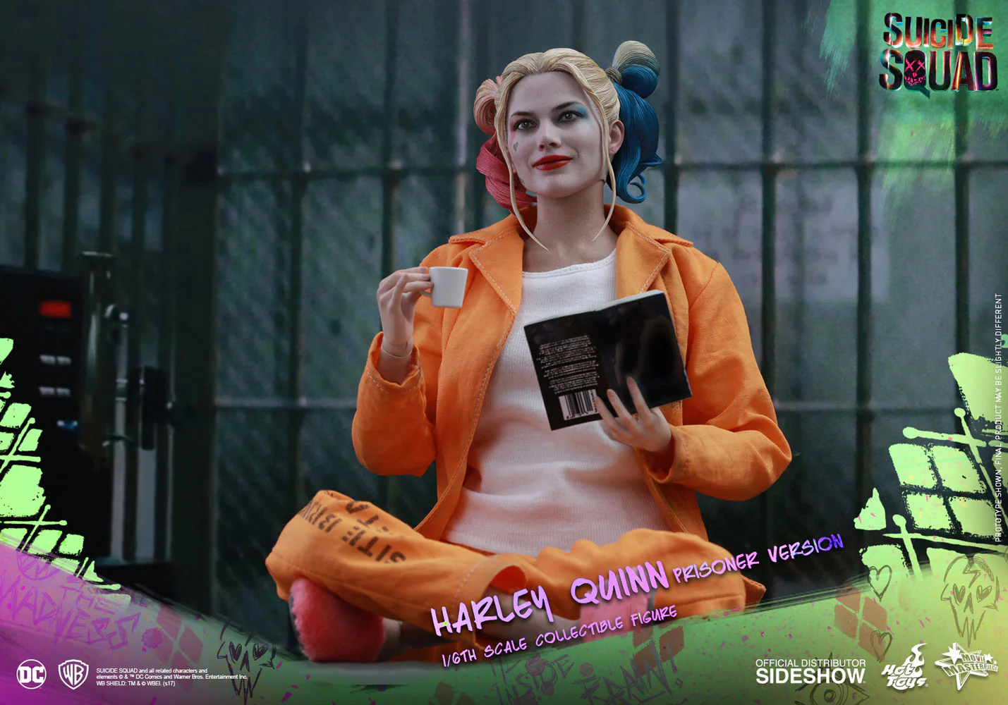 HOT TOYS - Dc Comics - Suicide Squad - Harley Quinn (Prisoner Ver) - Movie Masterpiece 1:6 Action Doll - Image 7