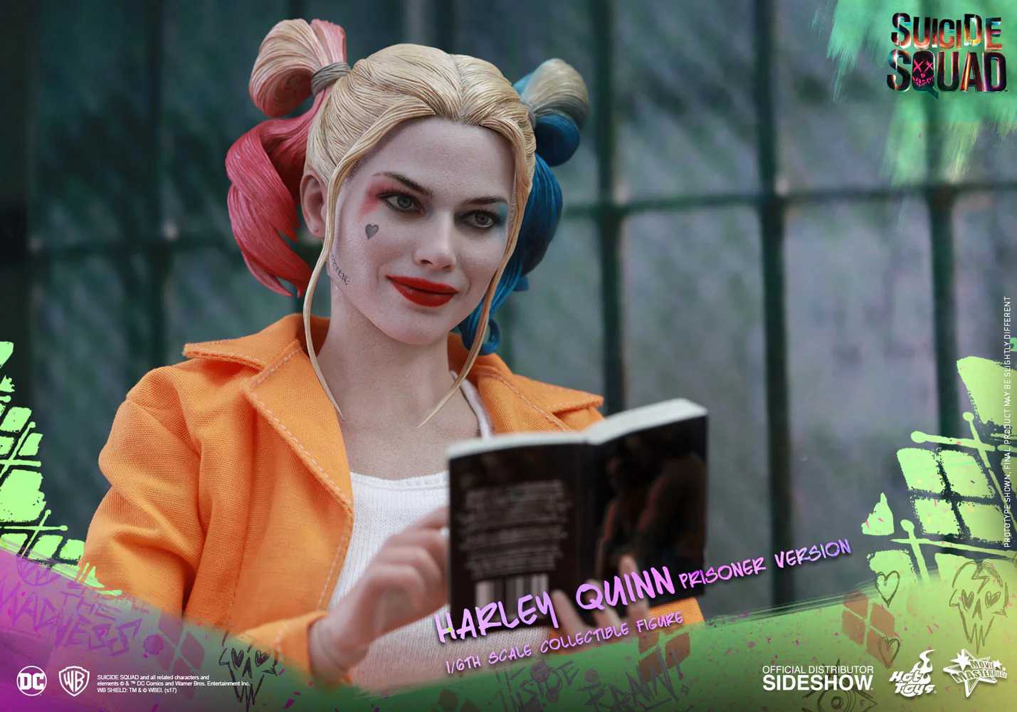 HOT TOYS - Dc Comics - Suicide Squad - Harley Quinn (Prisoner Ver) - Movie Masterpiece 1:6 Action Doll - Image 8