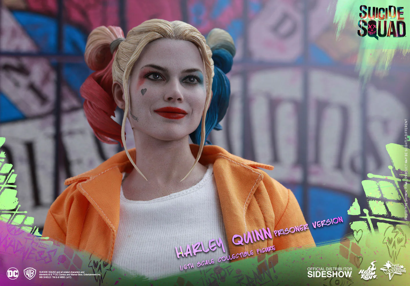 HOT TOYS - Dc Comics - Suicide Squad - Harley Quinn (Prisoner Ver) - Movie Masterpiece 1:6 Action Doll - Image 9