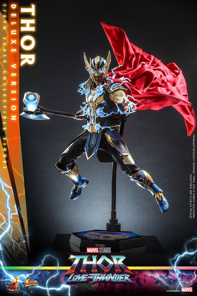 HOT TOYS - Marvel - Thor Love and Thunder Masterpiece 1:6 Action Doll Thor (DeLuxe Ver)  MMS656 - Image 4
