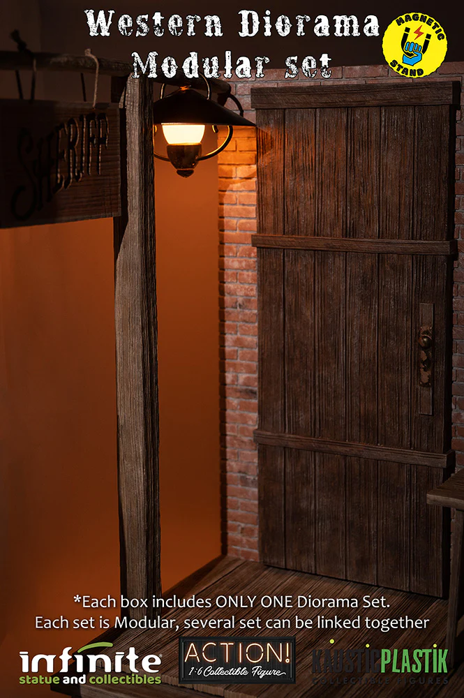 INFINITE STATUE - SHERIFF RESIN DIORAMA 1/6 - Image 6